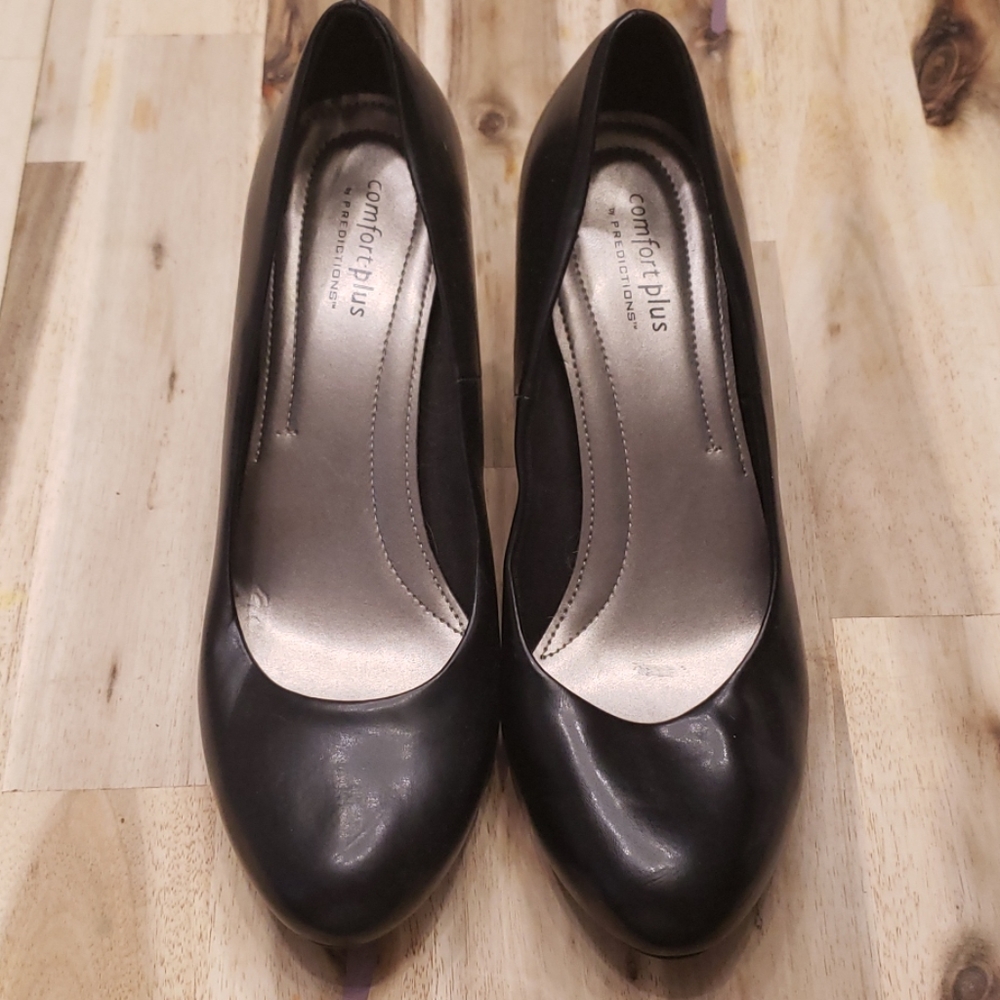 Comfort Plus Heels Black